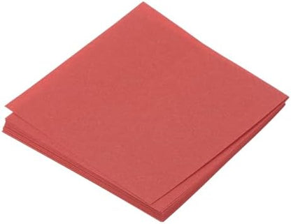MECCANIXITY 25 Sheet Origami Paper Double Sided Bright Red 2x2 Inch Square Sheet for Art Craft Project, Beginners, Gifts Decor by MECCANIXITY