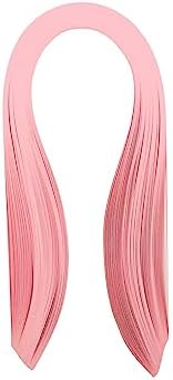 ODETOJOY Quilling Strips 5mm Paper Quilling Set Solid Color Star Origami Paper DIY Hand Crafts Single Color Quilling Paper Filigee Strips (Hotpink) - Image 6
