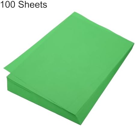 MECCANIXITY 100 Sheet Origami Paper Double Sided Dark Green 11.7 x 8.3 Inch Square Sheet for Art Craft Project, Beginners, Gifts Decor - Image 3