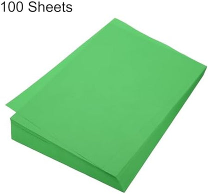 MECCANIXITY 100 Sheet Origami Paper Double Sided Dark Green 11.7 x 8.3 Inch Square Sheet for Art Craft Project, Beginners, Gifts Decor - Image 3