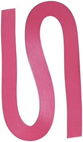 PATIKIL Quilling Strips Paper 120pcs 1/8"(3mm) 54cm Origami Paper Quilling Strip for Art DIY Hand Craft Christmas Rose Red by PATIKIL