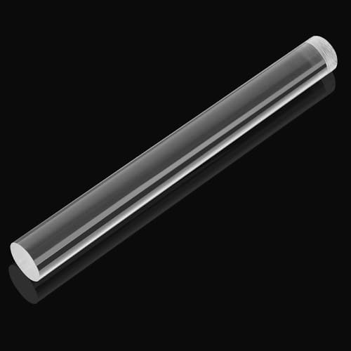 AUGSUN 1 Piece Acrylic Polymer Clay Roller Clear Rolling Pin by AUGSUN