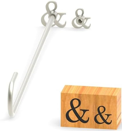 Branding Iron for Wood, Leather Branding Stamp 2Pcs Set (107#) by PKPKAUT