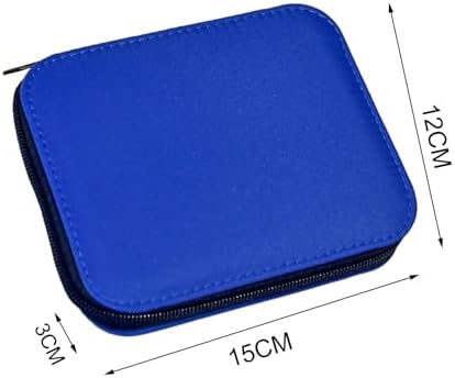 Sewing Kit with Case Portable Sewing Supplies for Home Traveler, Adults, Beginner, Emergency, Contains 18 Sewing Thread, Scissors, Needles, Measure etc,Very Dark Royal Blue - Image 4