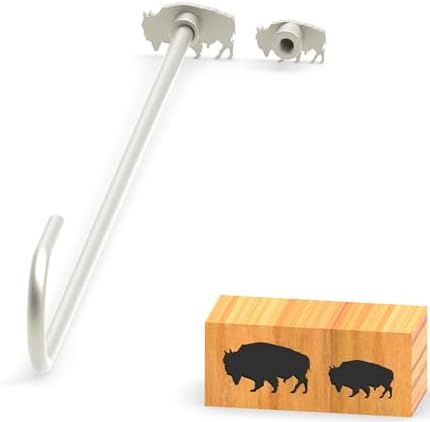 Branding Iron for Wood, Leather Branding Stamp 2Pcs Set (021#) by PKPKAUT