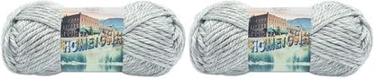Lion Brand Yarn 135-226 Hometown USA Yarn, 2-Pack, Fayetteville Frost by LionBrandYarn