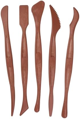 Jovi - Air Dry Clay Set, 5 White and 2 Terracotta 1.1 lb Bars + 20 Tools - Image 4