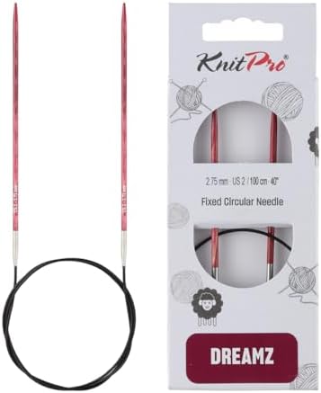 KnitPro Dreamz Fixed Circular Needles 40" (100cm) | US Size 2 (2.75mm) by KnitPro