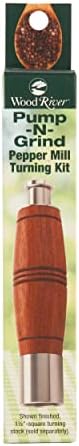 Woodriver Project Kit - Make Pump-N-Grind Pepper Mill - Image 2