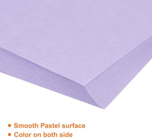 MECCANIXITY 75 Sheet Origami Paper Double Sided 6x6" Light Purple - Image 4