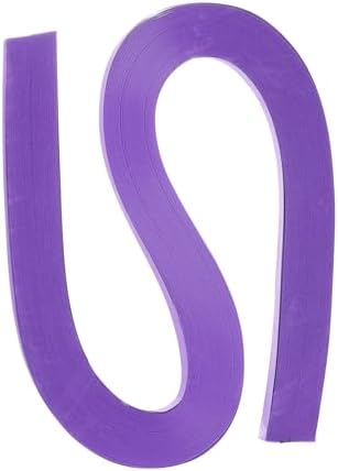 PATIKIL 120pcs Quilling Strips Paper 3/8"(10mm) 54cm Origami Paper Quilling Strip for Art DIY Hand Craft Christmas, Dark Purple by PATIKIL