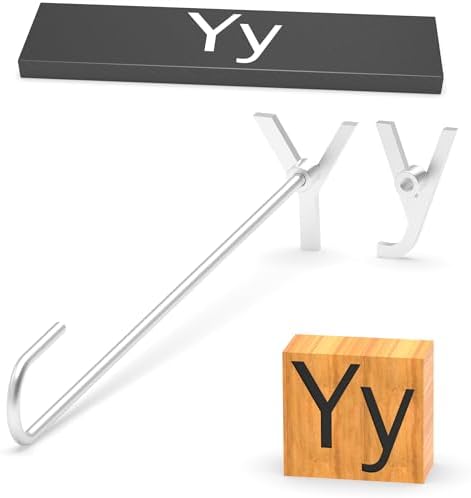 2Pcs Letters Branding Iron for Wood, Leather Branding Stamp (Y y) by PKPKAUT