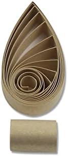 5mm Metallic Shimmer Pearlescent Paper Strips Quilling Paper 60pcs/Bag Handmade Color Paper 54cm Long for Arts Crafts DIY (Camel Golden) by Unknown