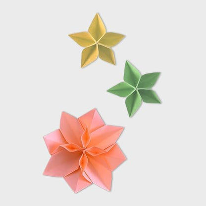 Mello - Origami Kit Paperwork | Paper Folding & Paper Flower Making Kit | Includes Origami Book | Relaxation Gifts For Women & Mindfulness Gifts For Women | Japanese - Image 3