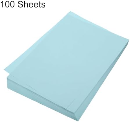 MECCANIXITY 100 Sheet Origami Paper Double Sided Light Blue 11.7 x 8.3 Inch Square Sheet for Art Craft Project, Beginners, Gifts Decor - Image 3
