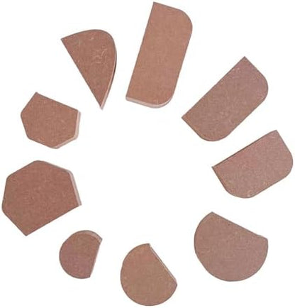 Multifunctional Pottery Shaping Set Featuring 9 Different Handle Designs for Crafting Cups Bowls and Artistic Vessels Ceramic Craft Tool - Image 4