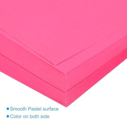 MECCANIXITY 100 Sheets Origami Paper Double Sided 8x8 Inch(20x20cm) Square Sheet for Art Craft Project, Beginners, Gifts Decor, Fluorescent Pink - Image 4