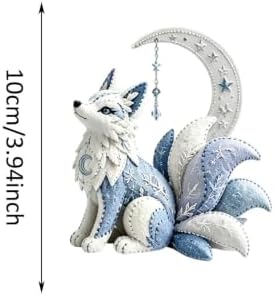 ROTORS Arctic Winter Guardians DIY Patchwork Kit, Pre Cut Felt Animal Sewing Kit, 3D Stuffed Creature Craft Set, Handmade Home Decor Gift for Beginners (Blue-J) - Image 2