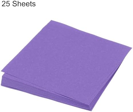 MECCANIXITY 25 Sheet Origami Paper Double Sided Deep Purple 5.5x5.5 Inch Square Sheet for Art Craft Project, Beginners, Gifts Decor - Image 3