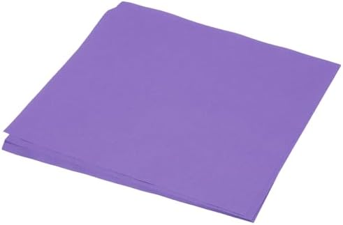 MECCANIXITY 50 Sheet Origami Paper Double Sided Deep Purple 10x10 Inch Square Sheet for Art Craft Project, Beginners, Gifts Decor by MECCANIXITY
