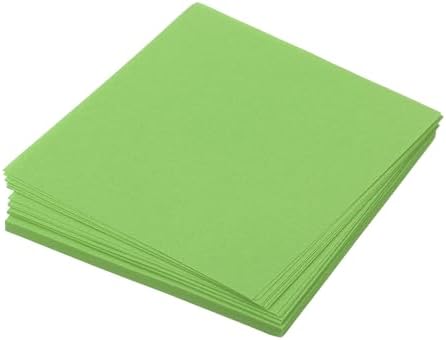 MECCANIXITY 50 Sheet Origami Paper Double Sided Green 2.5x2.5 Inch Square Sheet for Art Craft Project, Beginners, Gift Decoration by MECCANIXITY