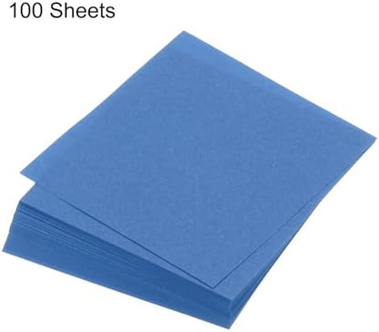 MECCANIXITY 100 Sheet Origami Paper Double Sided Navy Blue 5.5 x 5.5 Inch Square Sheet for Art Craft Project, Beginners, Gifts Decor - Image 3