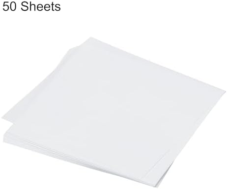 MECCANIXITY 50 Sheet Origami Paper Double Sided White 5.5x5.5 Inch Square Sheet for Art Craft Project, Beginners, Gifts Decor - Image 3