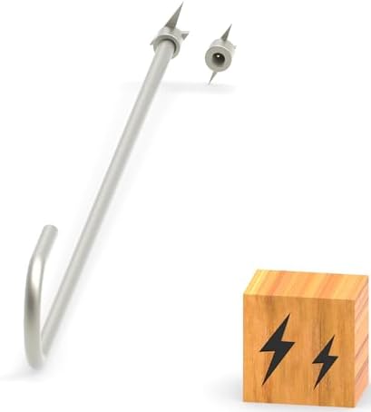 Branding Iron for Wood, Leather Branding Stamp 2Pcs Set (076#) by PKPKAUT