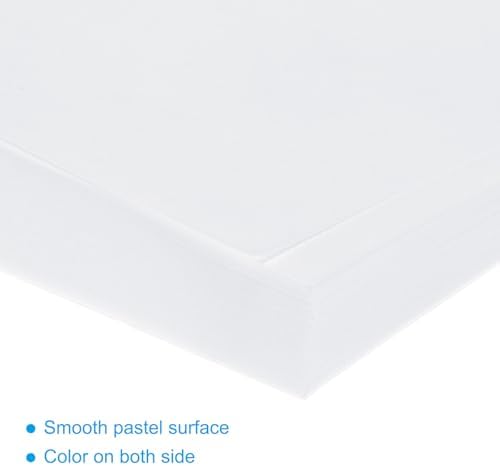 MECCANIXITY 100 Sheet Origami Paper Double Sided White 5.5x5.5 Inch Square Sheet for Art Craft Project, Beginners, Gifts Decor - Image 4