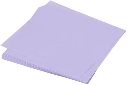 MECCANIXITY 25 Sheet Origami Paper Double Sided Light Purple 5x5 Inch Square Sheet for Art Craft Project, Beginners, Gifts Decor by MECCANIXITY