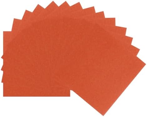 DMiotech 500 Sheets 2x2 Inch Origami Paper, Orange Square Origami Paper Easy Fold Double Sided Paper for DIY Arts and Crafts by DMiotech