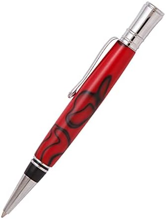 Penn State Industries WXKNA08 Kirinte Pattern Pen Blank (Red Devil) - Image 2