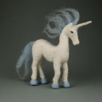 Wizardi Beginner Needle Felting Kit for Adults - Inhabitant of Fantastic Forest. Animal Felting Kit 6,89x5,91 Inches. Felting Tools. Wool Felting Supplies. Felt Crafts. Wool Felt. V-91C Charivna Mit - Image 6