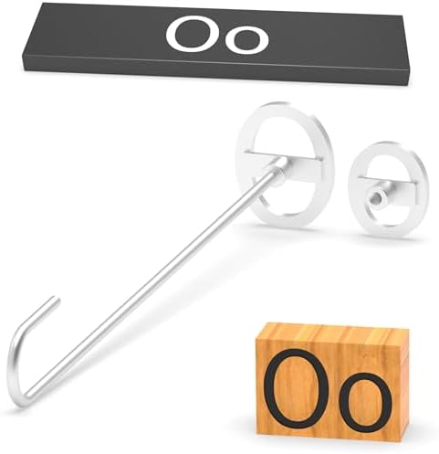 2Pcs Letters Branding Iron for Wood, Leather Branding Stamp (O o) by PKPKAUT