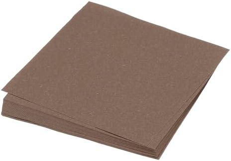 MECCANIXITY 25 Sheet Origami Paper Double Sided Brown 5x5 Inch Square Sheet for Art Craft Project, Beginners, Gifts Decor by MECCANIXITY