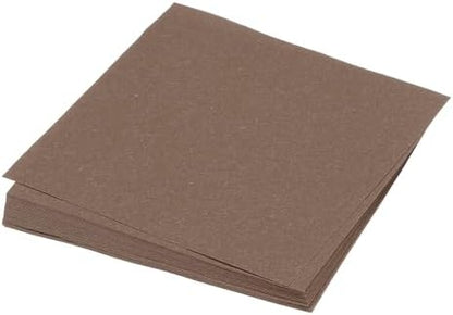 MECCANIXITY 50 Sheet Origami Paper Double Sided Brown 5x5 Inch Square Sheet for Art Craft Project, Beginners, Gifts Decor by MECCANIXITY