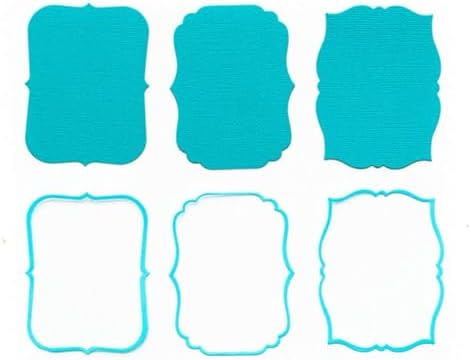 Lapoo Cutting Die for Scrapbooking, 3D Backgrounds Frame New Cutting Dies DIY Album Card Making Decor Paper Craft Metal Die Cuts Party Decorations (9 Flower Borders 7.3 x 3.1 in) - Image 5