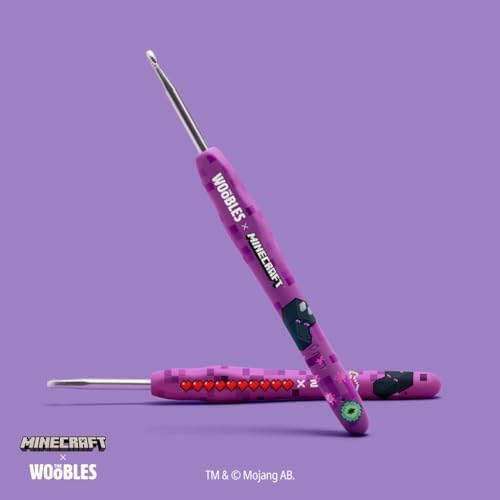 The Woobles Minecraft Crochet Kit – Beginner Crochet Kit for Adults & Kids, Easy Knitting Kit with Woobles Yarn, DIY Crafts, Crochet Animals, Minecrafts, Gift for Gamers & Crafters (Ender Dragon) - Image 3