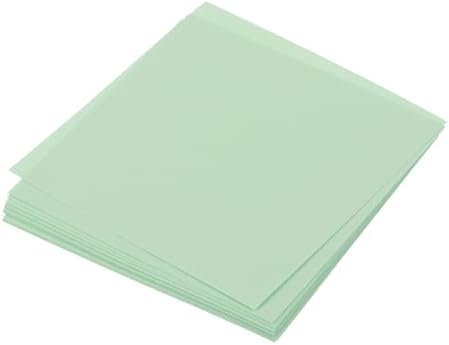 MECCANIXITY 25 Sheet Origami Paper Double Sided Light Green 2x2 Inch Square Sheet for Art Craft Project, Beginners, Gifts Decor by MECCANIXITY