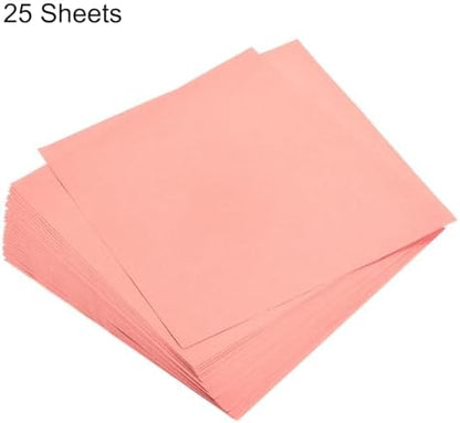 MECCANIXITY 25 Sheets 8x8 Inch(20x20cm) Origami Paper Double Sided Phosphor Square Sheet for Art Craft Project, Beginners, Gifts Decor - Image 3