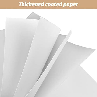GOTIDEAL 12 x 12 Inch Scrapbook Album with 10 Metallic Markers, White - Image 5