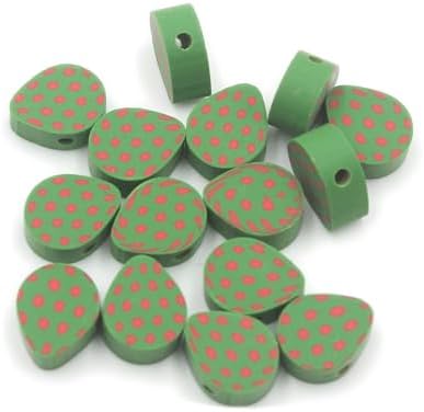 100 Pcs Easter Egg Polymer Clay Beads Mixed Heishi Spacer Beads Supplies for DIY Bracelet Earring Necklace Jewelry Making - Image 4