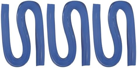 PATIKIL 360pcs Quilling Strips Paper 1/8"(3mm) 21"(54cm) Origami Paper Quilling Strip for Art DIY Hand Craft Christmas, Blue by PATIKIL