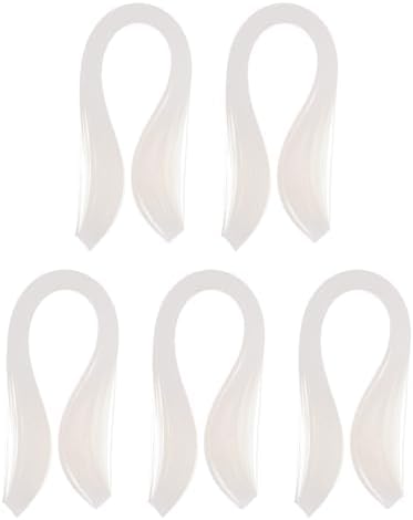 PATIKIL 600pcs Quilling Strips Paper 1/8"(3mm) 39cm Origami Paper Quilling Strip for Art DIY Hand Craft Christmas, Cream White by PATIKIL
