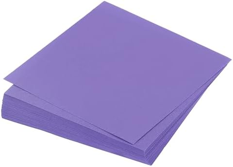 MECCANIXITY 75 Sheet Origami Paper Double Sided 4x4" Dark Purple by MECCANIXITY