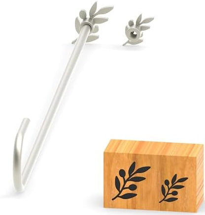 Branding Iron for Wood, Leather Branding Stamp 2Pcs Set (080#) by PKPKAUT