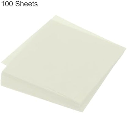 MECCANIXITY 100 Sheet Origami Paper Double Sided Cream White 4x4 Inch Square Sheet for Art Craft Project, Beginners, Gifts Decor - Image 3