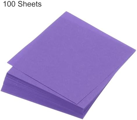 MECCANIXITY 100 Sheet Origami Paper Double Sided Deep Purple 5.5x5.5 Inch Square Sheet for Art Craft Project, Beginners, Gifts Decor - Image 3