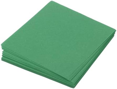 MECCANIXITY 50 Sheet Origami Paper Double Sided Emerald Green 2x2 Inch Square Sheet for Art Craft Project, Beginners, Gifts Decor by MECCANIXITY