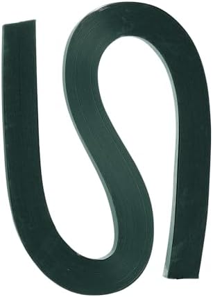 PATIKIL 120pcs Quilling Strips Paper 3/8"(10mm) 54cm Origami Paper Quilling Strip for Art DIY Hand Craft Christmas, Army Green by PATIKIL